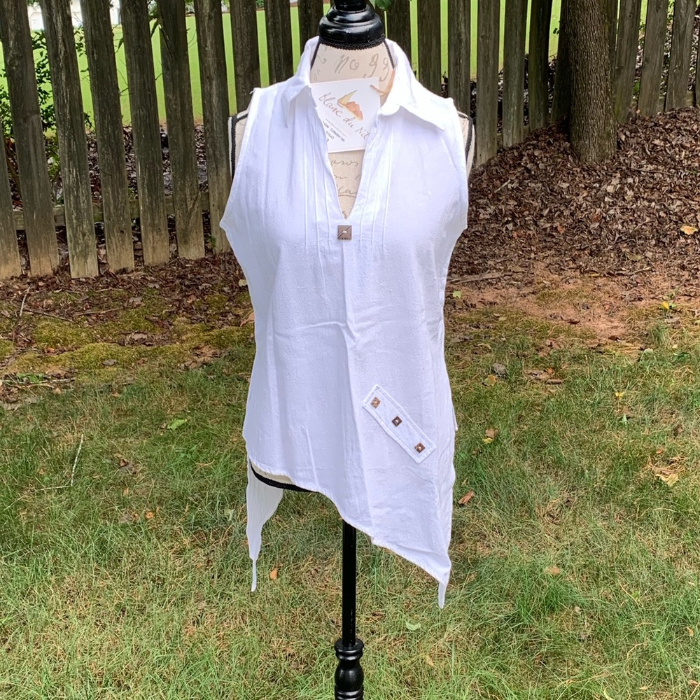 White Tunic Top